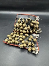 Vintage Ankle Bells, Ghungroo Pair, Bharatanatyam Dancing Bells Kathak Salangai