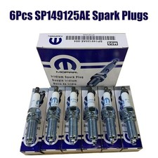 6Pcs New Iridium Spark Plugs SP149125AE OEM P...