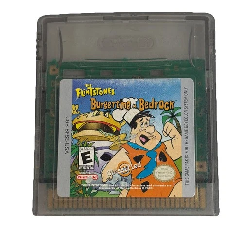 New ListingThe Flintstones: BurgerTime in Bedrock Nintendo Game Boy Color TESTED WORKS
