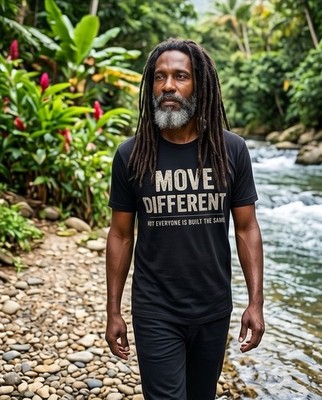 Move Different Not Everyone Is Built The Same Graphic Tee''