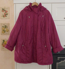 warme leichte Winter-Jacke-Mantel, mit Kaputze, Gr. 54 - 56, von "M.Collection",