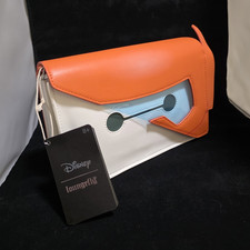 Disney Loungefly Big Hero 6 Baymax Suit Split Crossbody Bag NWT Cosplay Purse
