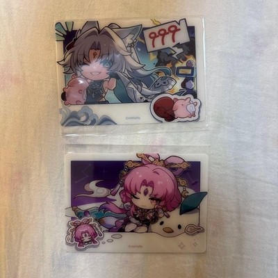 Honkai Star Rail Fu Xuan & Fei Xiao Card Set Collectible Japan Lawson Collaborat