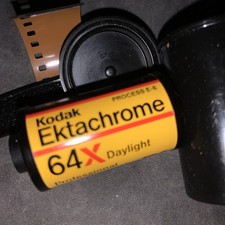 Kodak Ektachrome 64 Pro Color Reversal Film 135-36 exposure Exp 1990s