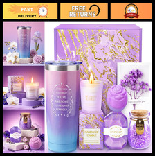 Relaxation Gift Basket for Women - Spa Set for Mom, Wife, Teacher, Nurses, Frien