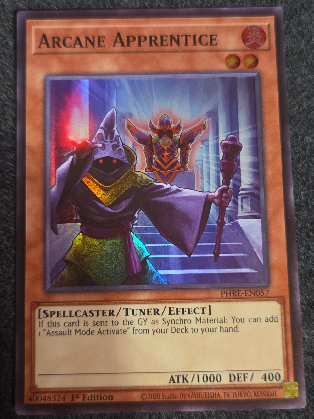 Arcane Apprentice PHRE-EN057 - Super Rare - Phantom Revenge - 1st Edition - NM/M