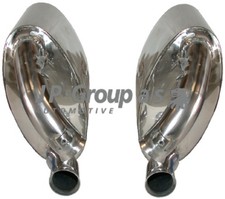 Endschalldämpfer Nachschalldämpfer DANSK JP GROUP 1620601810 Edelstahl für 911