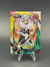 2024 Panini Select - Club Level Ray-Ray McCloud #289 Green & Yellow Shock Prizm