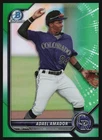 2022 Bowman Draft Chrome Green Refractor 82/99 Adael Amador #BDC-59 GS1