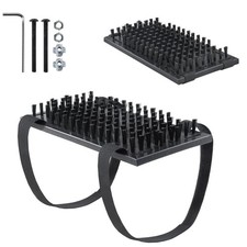 Boot Brush Scrubber Heavy Duty Truck Step Mounted Mud Scraper Shoe Cleaner