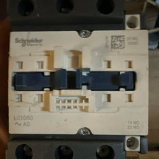 Schneider Electric LC1D50 IEC Contactor 3-Pole 80A 230V Coil AC-3 Panel