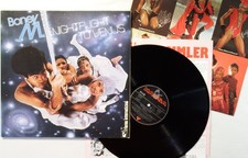 BONEY M. Nightflight To Venus LP Vinyl Germany 1978 Postcards Frank Farian FOC