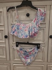 Lilly Pulitzer 2 Piece Bikini Sea To Shining Sea 8