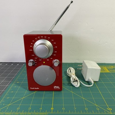 Tivoli Audio iPAL HENRY KLOSS ポータブルラジオ Tivoli Audio iPAL Portable AM/FM Radio Henry Kloss Red Tested w