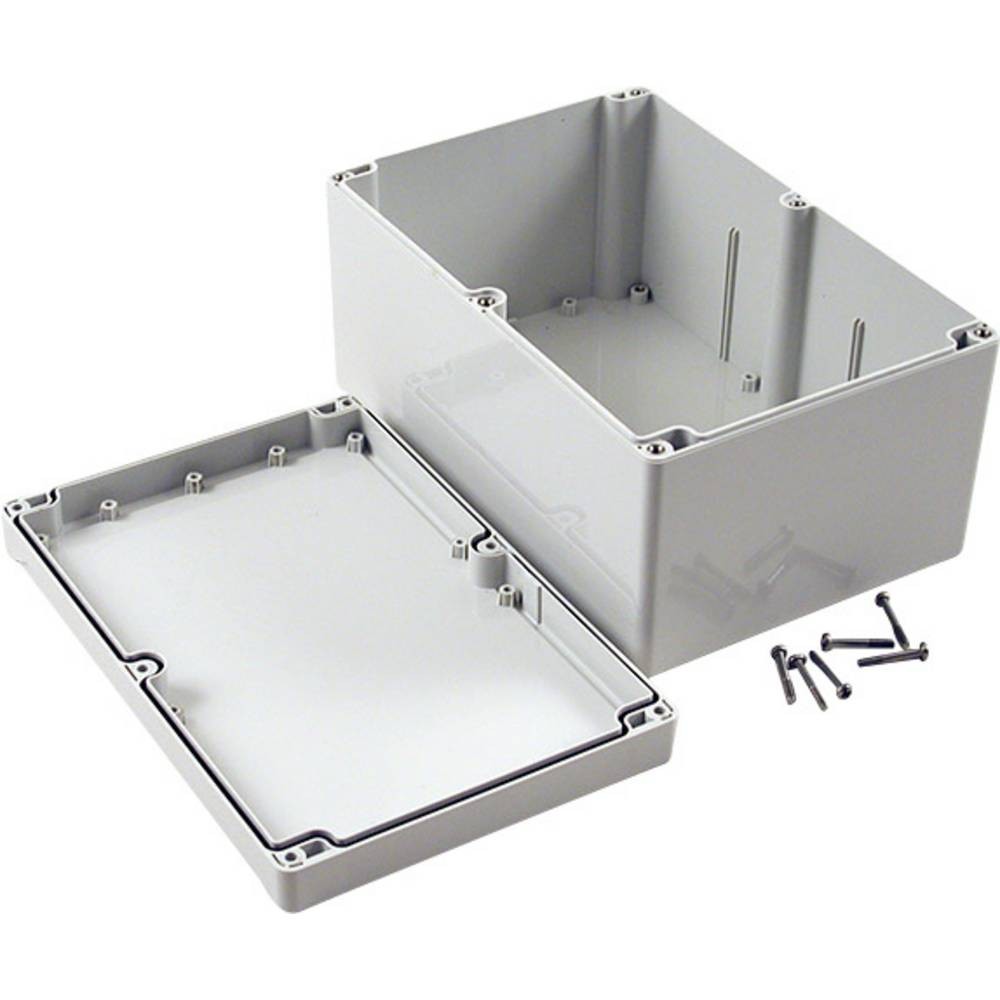 Boîtier universel Hammond 1555VBGY gris en ABS 240x160x120 mm pour montage mural
