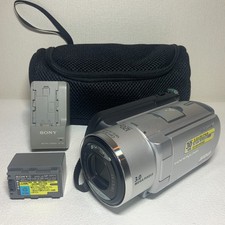 MINT SONY DCR-SR100 Handycam Comcorder 30GB "NightShot" Silver From Japan