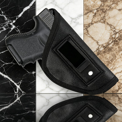 Universal IWB Concealed Carry Holster Anti-Slip Leather Holster Fits G2C G3C 