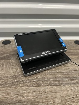 Optelec Compact 5 HD Portable Magnifier Untested AS IS!