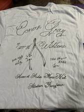 Conan Gray T-shirt Medium 1 Year Wishbone Birthday Allentown In Hand 8-15-2026 Conan Gray T-shirt Medium 1 Year Wishbone Birthday Allentown In Hand 8-15-2026