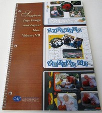 Creative Memories Scrapbook Page Design and Layout Ideas Volume VII 