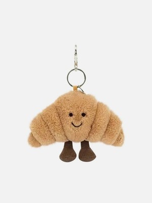 ぬいぐるみ Amuseable croissant bag charms Jellycat Amuseable Croissant Bag Charm Plush Keychain Soft Cute