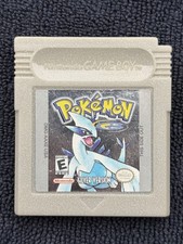 Pokémon Silver Tested Plays Dry Battery Nintendo Gameboy Sold As Is
