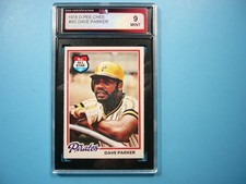 1978 O-PEE-CHEE MLB BASEBALL CARD #60 DAVE PARKER KSA 9 MINT SHARP!! '78 OPC