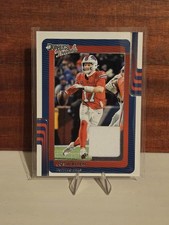 2025 Panini Donruss  Josh Allen Threads Jersey Patch #DTH-JAN Buffalo Bills