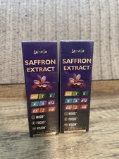 Saffron Extract Anxiety Relief, Mood, Focus, Vision 2oz 2 Pack 