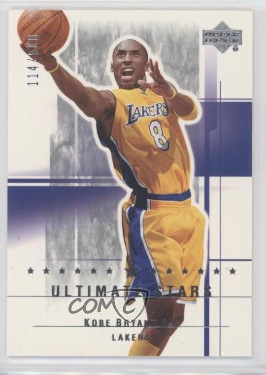 Kobe Bryant #174 Basketball Cards 2003 Ultimate Collection trading card — raw and PSA graded price guide