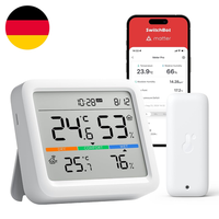 SwitchBot Bluetooth Wetterstation Funk Mit AußEnsensor IP65, Hygrometer Thermome