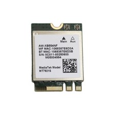 AW-XB554NF Asus Wifi6 Ax Bt 2 2 M.2 2230 Chromebook Cm1402Fm2A-Ws44Ft"GRADE A"