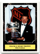 1991-92 Score Canadian Bilingual Dirk Graham (Frank J. Selke Trophy) Chicago