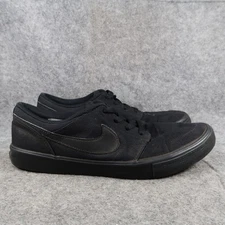 Nike Shoes Mens 9 SB Sneakers Portmore Canvas Black Skate Casual Solarsoft 