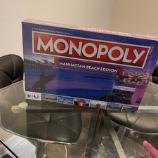 Monopoly: Manhattan Beach Board Game Sealed Edition