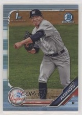 2019 Bowman Draft Chrome Sky Blue Refractor Jake Agnos #BDC-72 i5q