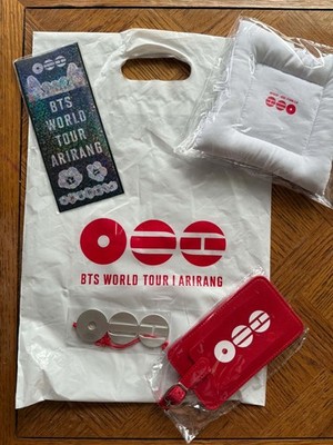 INCOMPLETE BTS ARIRANG US Tour VIP Soundcheck Gift Bag - MISSING LANYARD and FAN