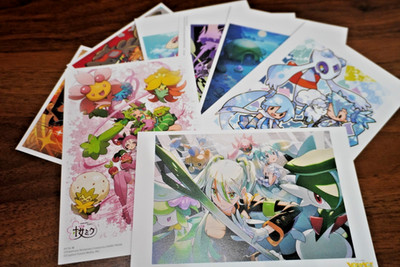 RARE Pokemon x Hatsune Miku Voltage Live 2026 Postcard Set of 8