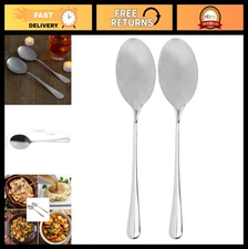 X-Large Stainless Steel Serving Spoons (2-Pack) - Buffet & Banquet Utensils