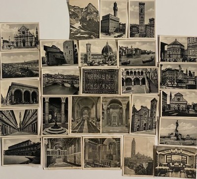 VINTAGE PHOTOS   Westminster Cathedral & Florence   Ponte Vecchio