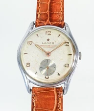 ⚜️ LANCO WRISTWATCH MOD. 11 LANGENDORF 1305 WORKING MANUAL WIND 1960S
