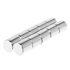 7/16 x 1/2 Inch Neodymium Rare Earth Disc Magnets N42 10 Pack 