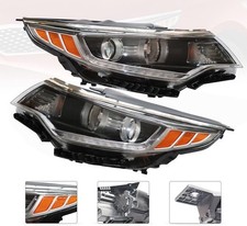 Optima 2016-2018 Headlight Assembly Projector Halogen Led Drl Both Sides