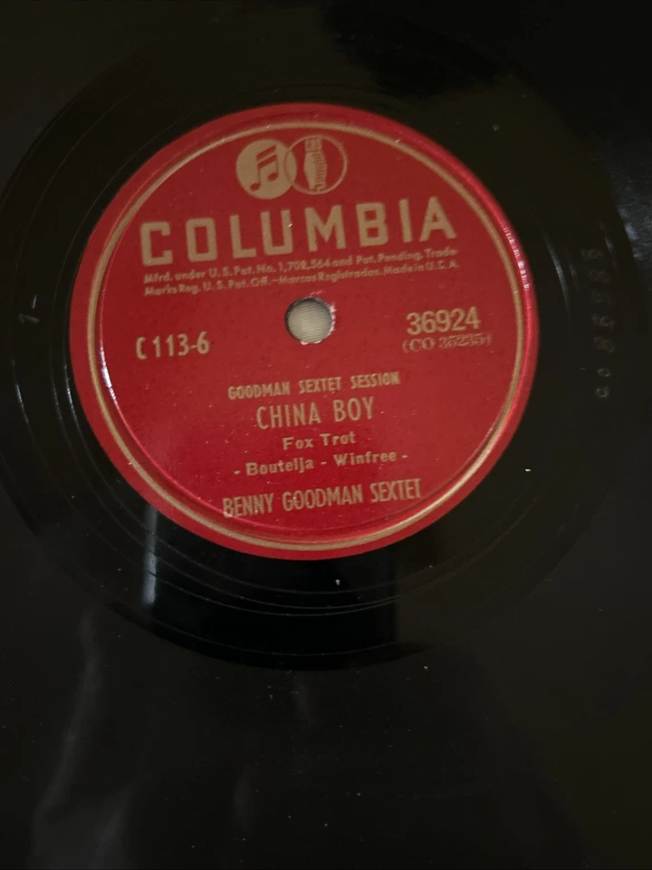 2-78 RPM BENNY GOODMAN "SEXTET SESSION" FROM THE SET 1946 EXC. - Image 3 of 4