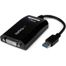 StarTech USB32DVIPRO USB 3.0 to DVI Adapter 2048x1152 Black