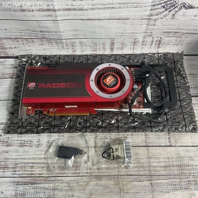 ATI Radeon HD 4870 Red 512mb AMD Graphics Card *UNTESTED*