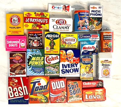 25 Super Impulse WACKY PACKAGES Series 3 3D Puny Collectibles Lot ~AS SHOWN~