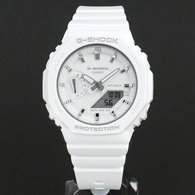 CASIO G-SHOCK GMA-S2100-7A Casioak Weiß Analog Digital Uhr Stoßfest