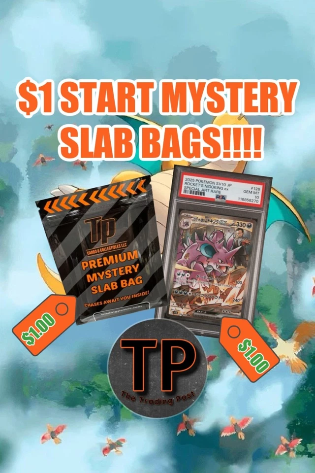 $1 START MYSTERY SLAB BAGS! w/ Calista
