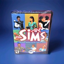 The Sims PC CD Rom Classic New 2002 Sealed Rare Collectable Game